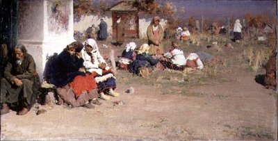 Radonice voor de mis door Abram Efimovich Arkhipov