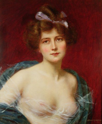 Portret van een Vrouw door Aby Altson