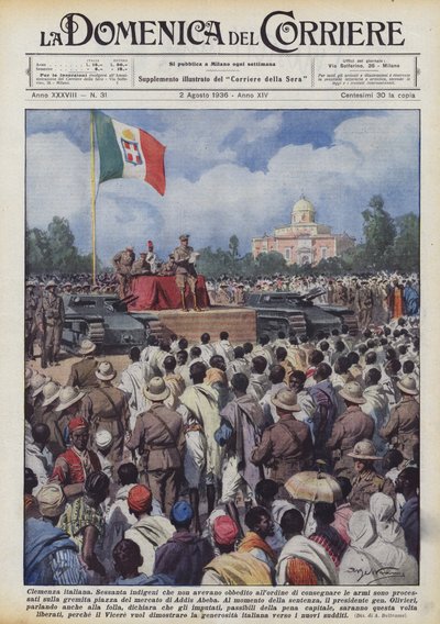 Italiaanse clementie door Achille Beltrame