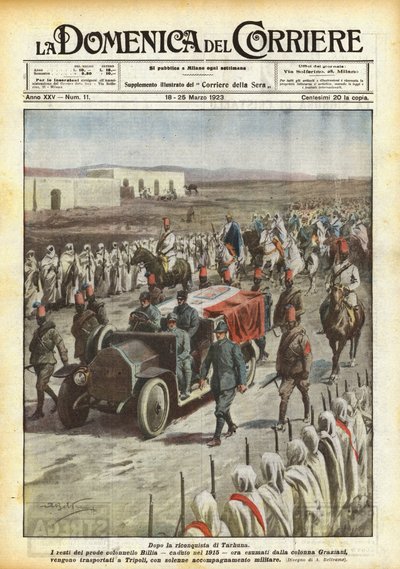 Na de herovering van Tarhuna door Achille Beltrame