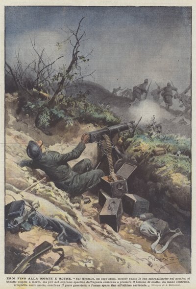 Helden tot de dood en daarna door Achille Beltrame