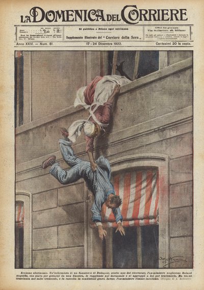 Ongelukkig heldendom door Achille Beltrame