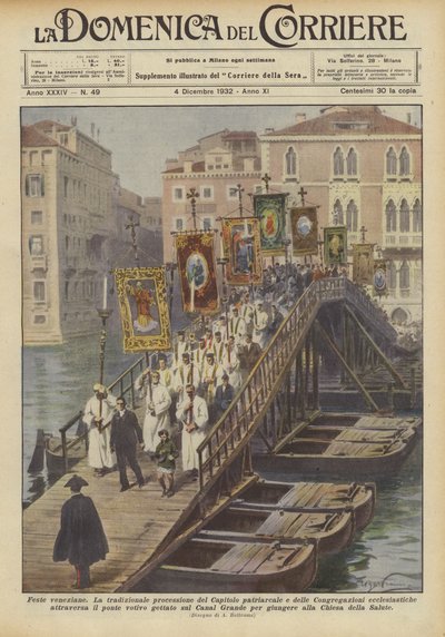 Venetiaanse feesten door Achille Beltrame