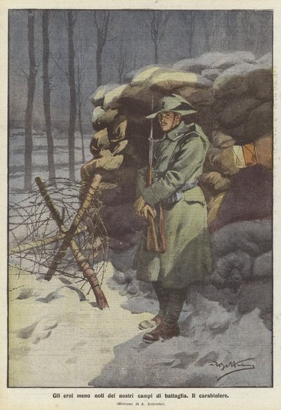 De minder bekende helden van onze slagvelden door Achille Beltrame
