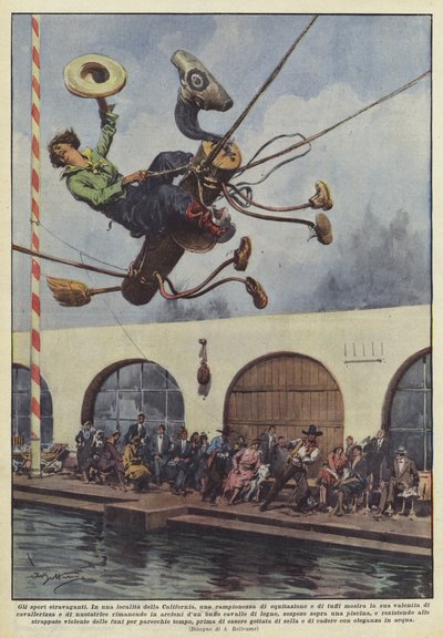De extravagante sporten door Achille Beltrame