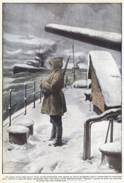 De laatste stuiptrekkingen van de oorlog door Achille Beltrame