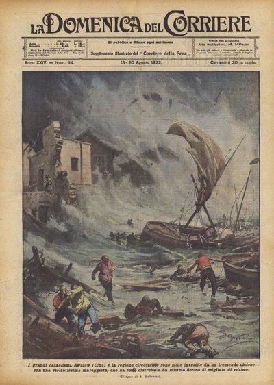 De grote cataclysmen door Achille Beltrame
