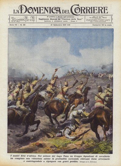 Onze helden van Afrika door Achille Beltrame