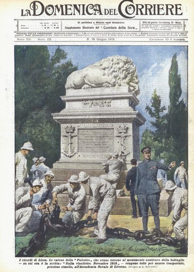 De herinneringen aan Lissa door Achille Beltrame