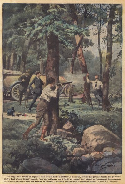 De wilden van de beschaving door Achille Beltrame