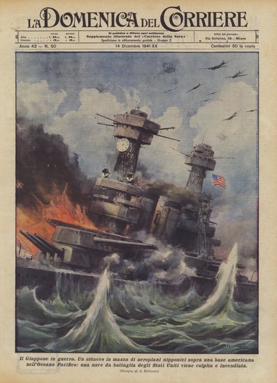 Japan in oorlog door Achille Beltrame
