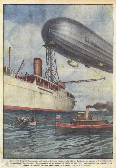 De koortsachtige strijd om de heerschappij van de lucht wordt steeds intenser door Achille Beltrame