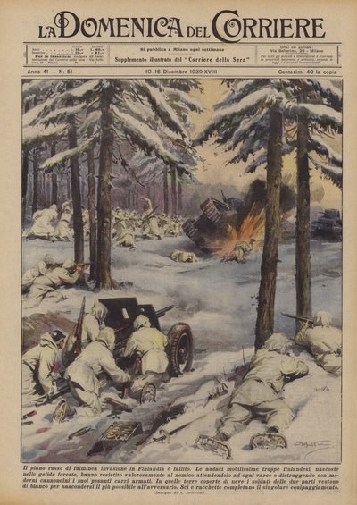 Het Russische plan voor een bliksemsnelle invasie in Finland is mislukt door Achille Beltrame