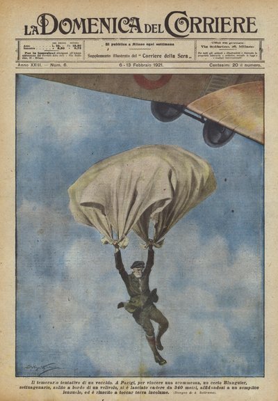 De gedurfde poging van een oude man door Achille Beltrame