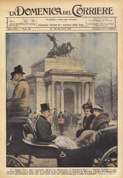 Het gelukkige paar door Achille Beltrame