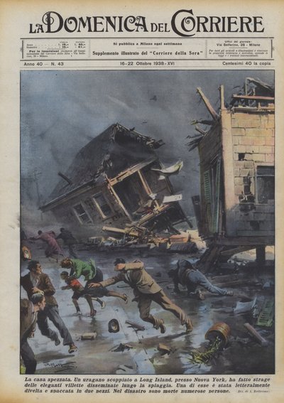 Het gebroken huis door Achille Beltrame