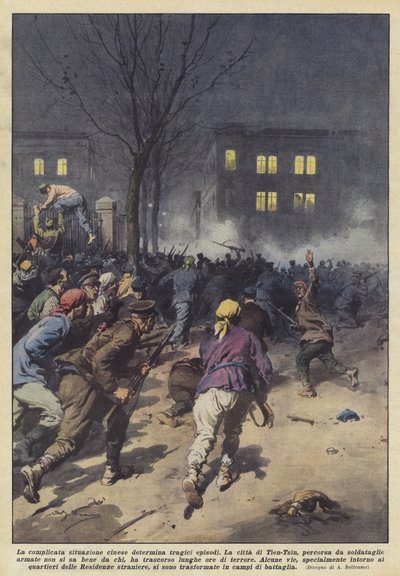 De gecompliceerde Chinese situatie veroorzaakt tragische episodes door Achille Beltrame
