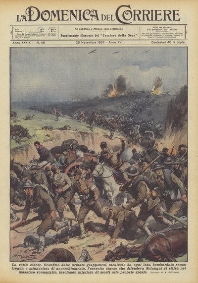 De Chinese route door Achille Beltrame