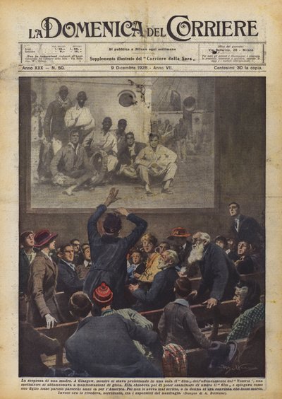 De verrassing van een moeder door Achille Beltrame