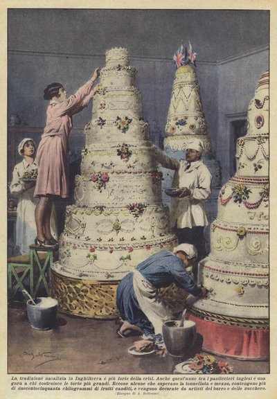 De kersttraditie in Engeland is sterker dan de crisis door Achille Beltrame