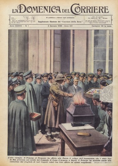 Het hoge voorbeeld door Achille Beltrame