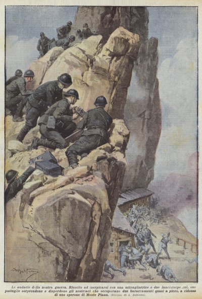 De stoutmoedigheden van onze oorlog door Achille Beltrame