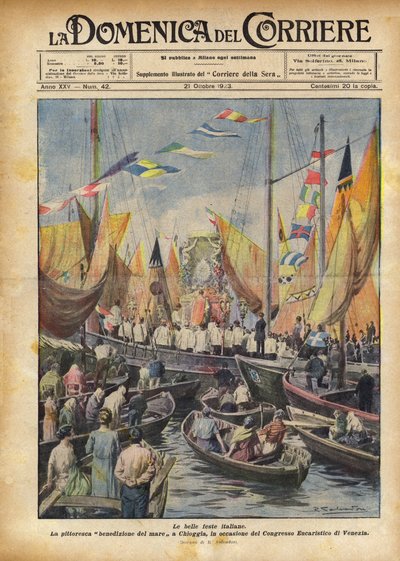 De mooie Italiaanse feesten door Achille Beltrame