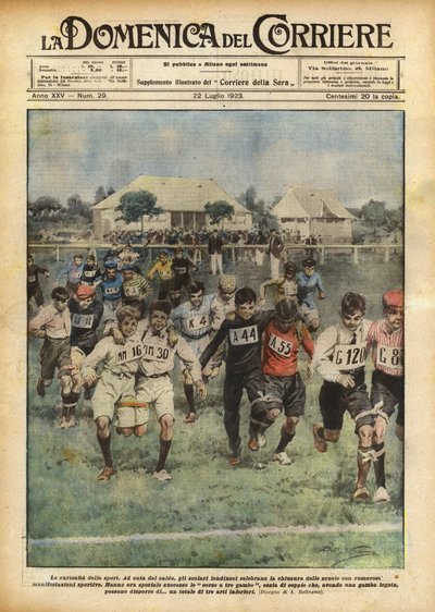 De curiositeiten van de sport door Achille Beltrame