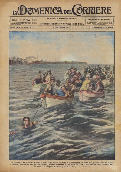 De curiositeiten van de sport door Achille Beltrame