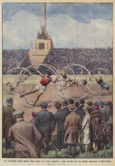 De curiositeiten van de sport door Achille Beltrame