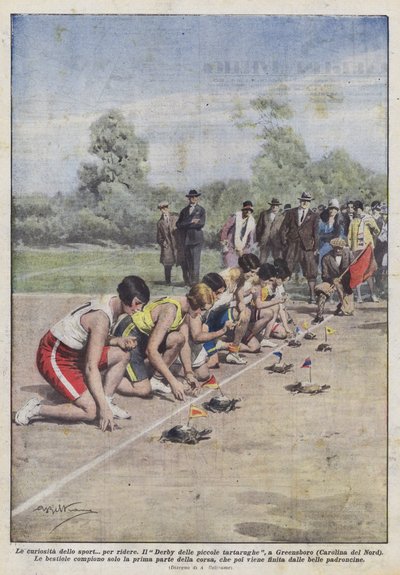 De curiositeiten van de sport? om te lachen door Achille Beltrame