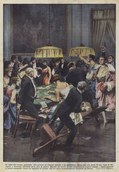 De dames die politieagenten waren? door Achille Beltrame