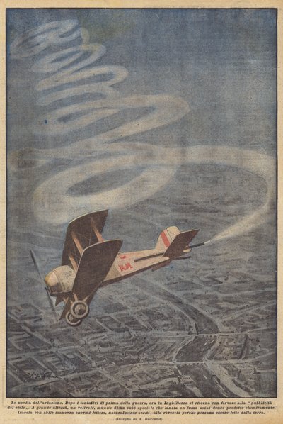 De nieuwigheden in de luchtvaart door Achille Beltrame