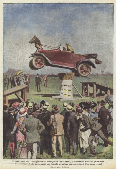 De nieuwigheden van de sport door Achille Beltrame