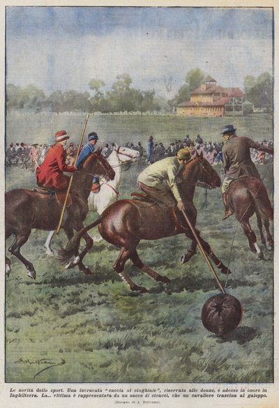 De nieuwigheden van de sport door Achille Beltrame