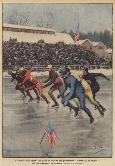 De nieuwigheden van de sport door Achille Beltrame