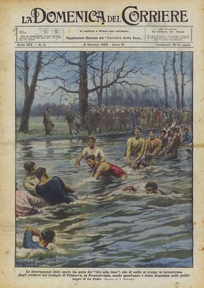 De eigenaardigheden van sport door Achille Beltrame