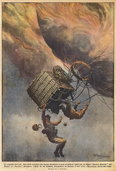 De tragedies van de lucht door Achille Beltrame