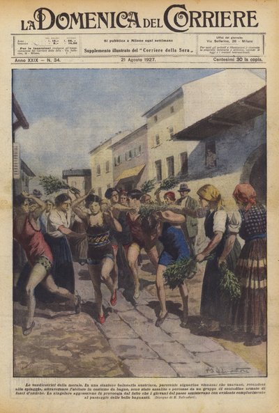 De wrekers van de moraal door Achille Beltrame
