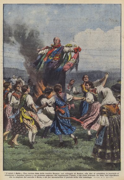 De zomer is voorbij door Achille Beltrame