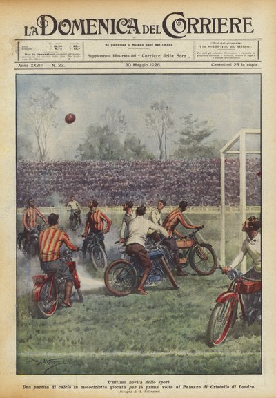 De laatste nieuwigheid van de sport door Achille Beltrame