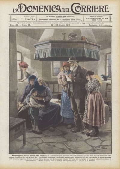 Boodschappen van geloof aan degenen die wachten door Achille Beltrame