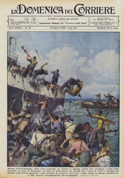 Terug naar de aanval door Achille Beltrame