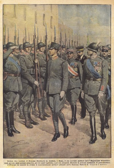 Soldaat onder de soldaten door Achille Beltrame