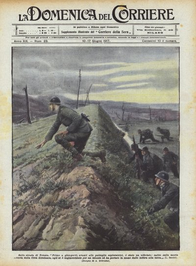 Op weg naar Triëst door Achille Beltrame