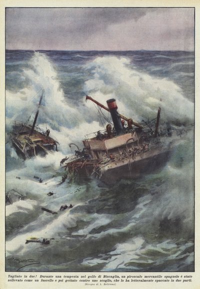In tweeën gesneden! door Achille Beltrame