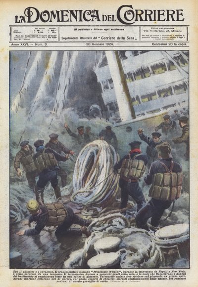 Tussen ijs en golven door Achille Beltrame