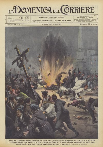 Tragische Goede Vrijdag door Achille Beltrame