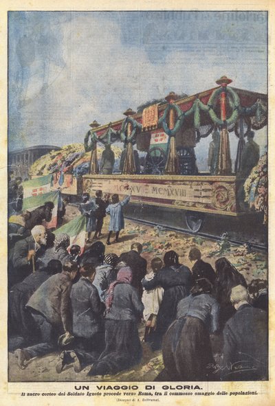 Een reis van glorie door Achille Beltrame