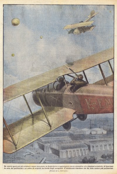 Een nieuwe sport voor piloten is geïntroduceerd in Engeland en zal nieuwe aantrekkingskracht toevoegen? door Achille Beltrame